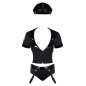 Obsessive Police Negru S-M