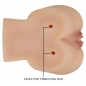 Crazy Bull Kylie - Masturbator Dublu cu Vibrații, Natural