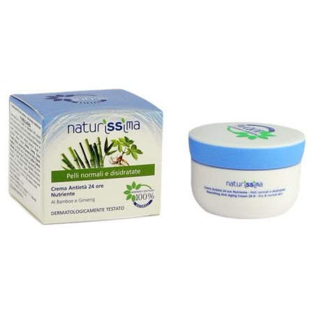 Crema antirid 24 ore nutritiva - ten normal si deshidratat - Bambus si Ginseng
