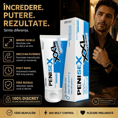 Cremă XXL Cu Efecte Extreme Pentru Penis 100ml