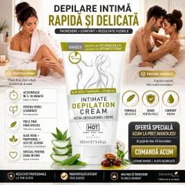 Cremă de Epilare pentru Zona Intimă cu Spatulă 100 ml