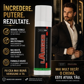 Cremă Mărire Penis Larger cu Ghimbir și Schinduf 75ml