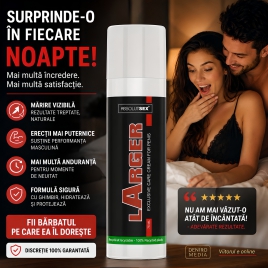 Cremă Mărire Penis Larger cu Ghimbir și Schinduf 75ml