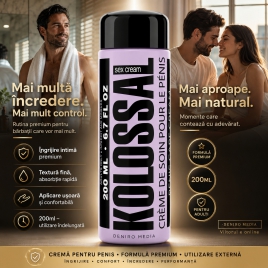 Cremă Kolossal pentru Penis Mai Mare 200ml