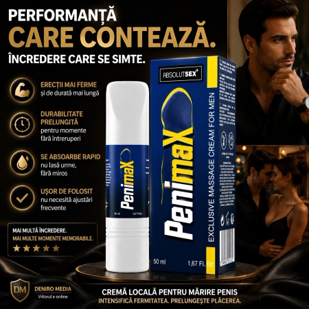 Cremă Mărire Penis Penimax cu Ginkgo Biloba 50ml