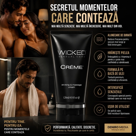 Cremă Pentru Joacă Solo Wicked For Men 120ml