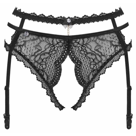 Portjartier Obsessive Pearlove Negru 2XL