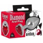 Diamond Anal Plug Medium Argintiu