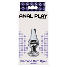 Dop Anal Diamond Bijou Small cu Bijuterie la Bază