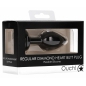 Diamond Heart Anal Plug Negru Regular