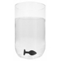 Diamond Heart Anal Plug Negru Regular