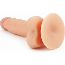 Dildo The Ultra Soft Dude cu Ventuză Flexibil