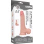 Dildo 22 cm Sliding Skin Dual-Layer – Textură Realistă