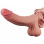Dildo 22 cm Sliding Skin Dual-Layer – Textură Realistă
