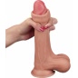 Dildo 22 cm Sliding Skin Dual-Layer – Textură Realistă