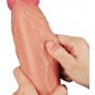 Dildo 25cm Dual Layer Platinum