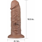 Dildo 27cm Chubby Maro