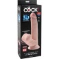 Dildo 3D Cu Testicule 24.5cm Natural