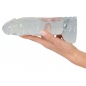 Dildo Crystal Clear Big Transparent