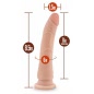 Dildo cu Ventuză Dr. Skin 22cm