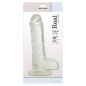 Dildo Cu Ventuză Jelly Real Rapture 25.5cm Transparent