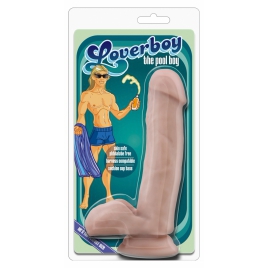 Dildo Jelly Loverboy The Pool Boy cu Ventuză Fixă