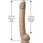 Dildo Rambone Penis 17 Inch Natural