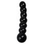 Dildo din Sticlă Glass Romance 15.5cm Negru