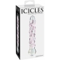 Dildo Icicles Hand Blown Glass 17.8cm Transparent