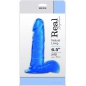 Dildo Jelly Real Rapture 16.5cm Albastru