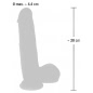 Dildo Medical Silicone 20 cm Natural