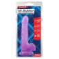 Dildo Realist 19.5cm Mov cu Ventuză Chisa Novelties