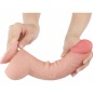 Dildo Realist LoveToy 24cm TPE Dual Density Ventuză