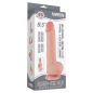Dildo Realist LoveToy 24cm TPE Dual Density Ventuză