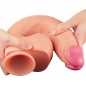 Dildo Realistic 30cm Dual Layered Platinum