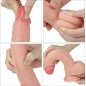 Dildo Realistic 20.5cm Dual-Layered Natural