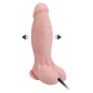Dildo Gonflabil Cu Ventuza Natural