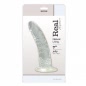Dildo Jelly Real Rapture Clear 18cm Transparent