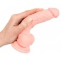 Dildo Realistic Medical Silicone 18cm Natural