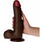 Dildo Realistic Rapture Brown 23cm Maro