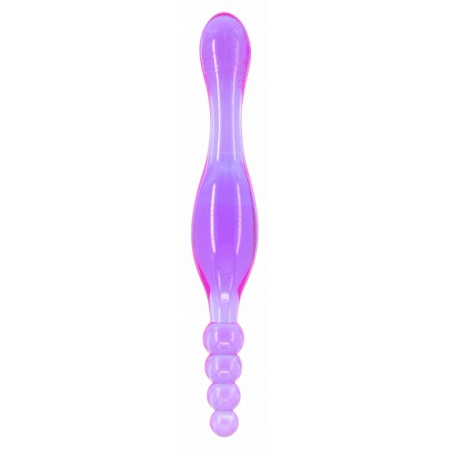 Dildo Smoothy Prober Clear Lavender Mov