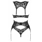 Set Obsessive Donna Dream 3 Piese Negru XS-S