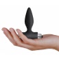 Dop Anal Vibrator Rocks-Off Petite – 7 Funcții, Discret Negru
