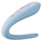 Satisfyer Double Classic Vibrator Cuplu Reîncărcabil Albastru