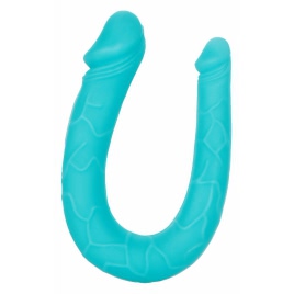 Dildo Dublu AC-DC Turcoaz pe xBazar