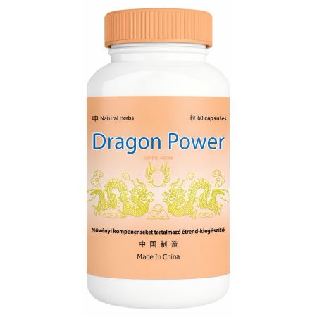 Dragon Power 60 Cps — Complex Vegetal Pentru Bărbați