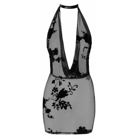 Rochie Erotică Noir Handmade Negru L