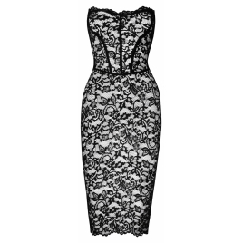 Rochie Noir Handmade Brenda Negru S