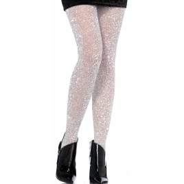Dresuri Leg Avenue Lurex Argintiu