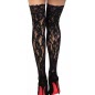 Dresuri Leg Avenue Rose Lace Negru XS-L